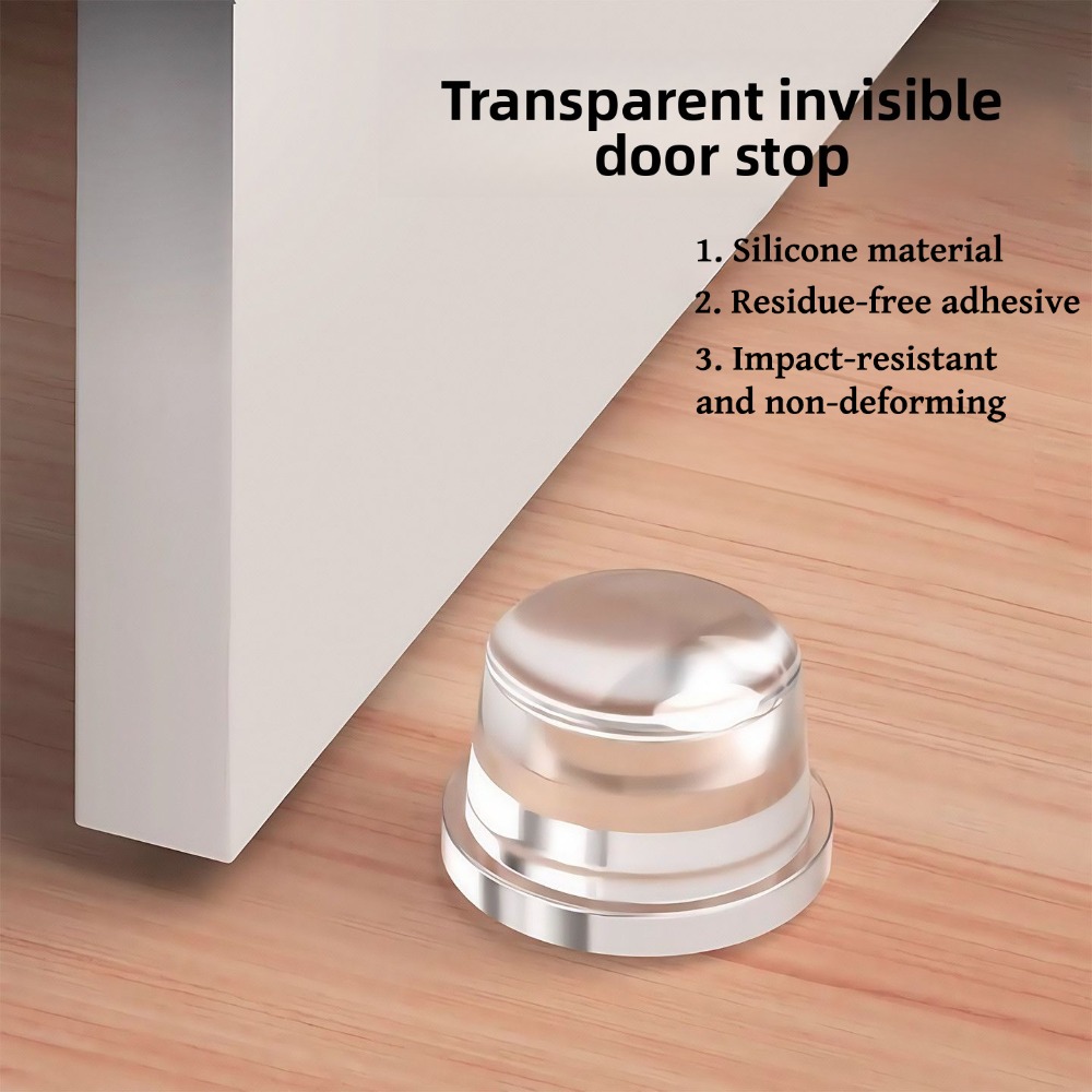 Furniture Hardware Pulls - Silicone Door Stopper Wall Protector Bedroom