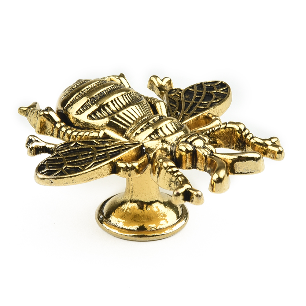 Furniture Hardware Black - Retro Cupboard Drawer Pulls Bee Shape
