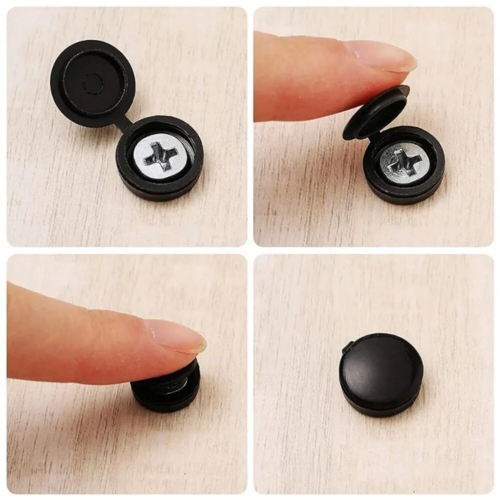 50/100/200 Pcs Black Practical - Furniture Hardware Replacement Parts recension och pris