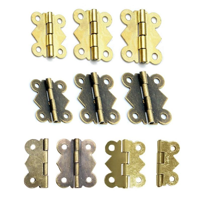 10/20pcs Hinge with Screw Butt - Furniture Hardware Replacement Parts recension och pris