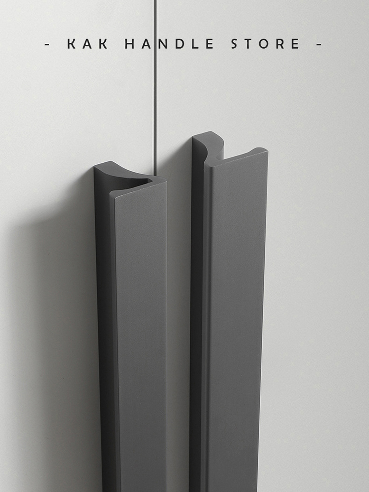 KAK Black Hidden Cabinet Handl - Furniture Hardware Black recension och pris