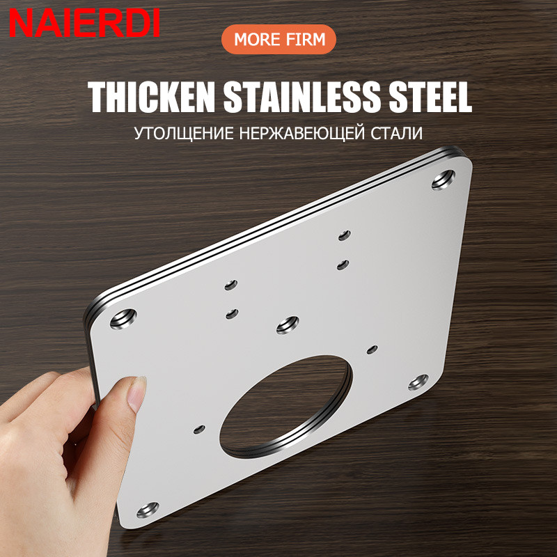 NAIERDI Stainless Steel Hinge  - Furniture Hardware Replacement Parts recension och pris