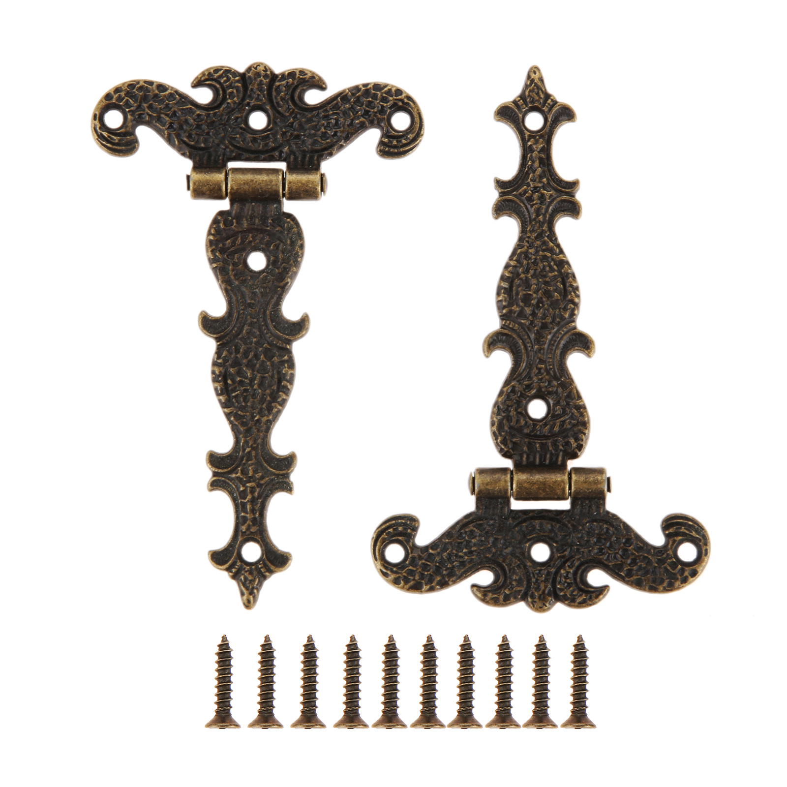DRELD 2Pcs Vintage Brass Plate - Furniture Hardware Replacement Parts recension och pris
