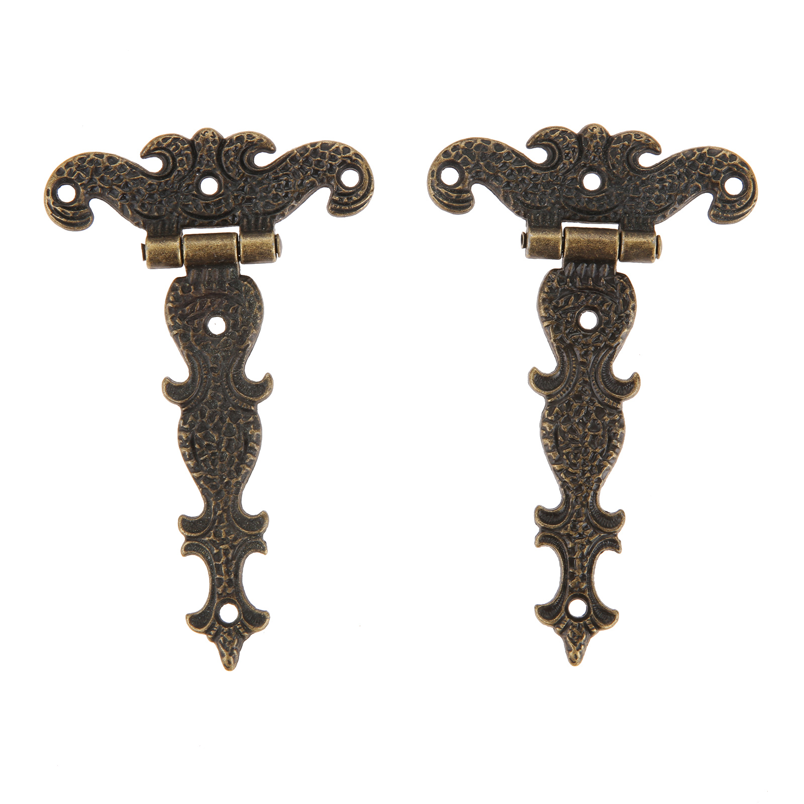 DRELD 2Pcs Vintage Brass Plate - Furniture Hardware Replacement Parts recension och pris