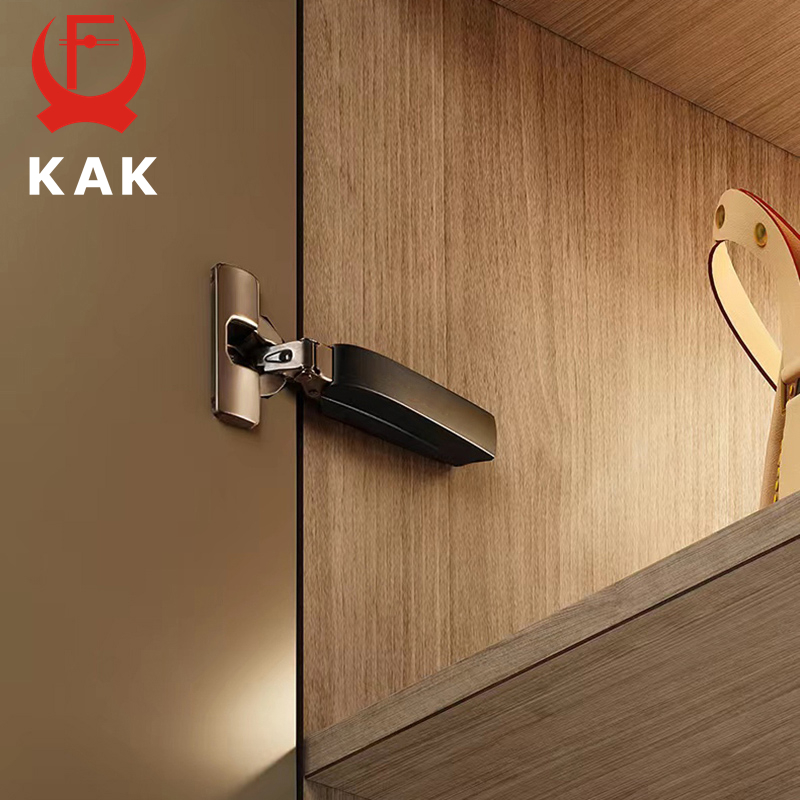 KAK 2PCS Hidden Hydraulic Kitc - Furniture Hardware Black recension och pris
