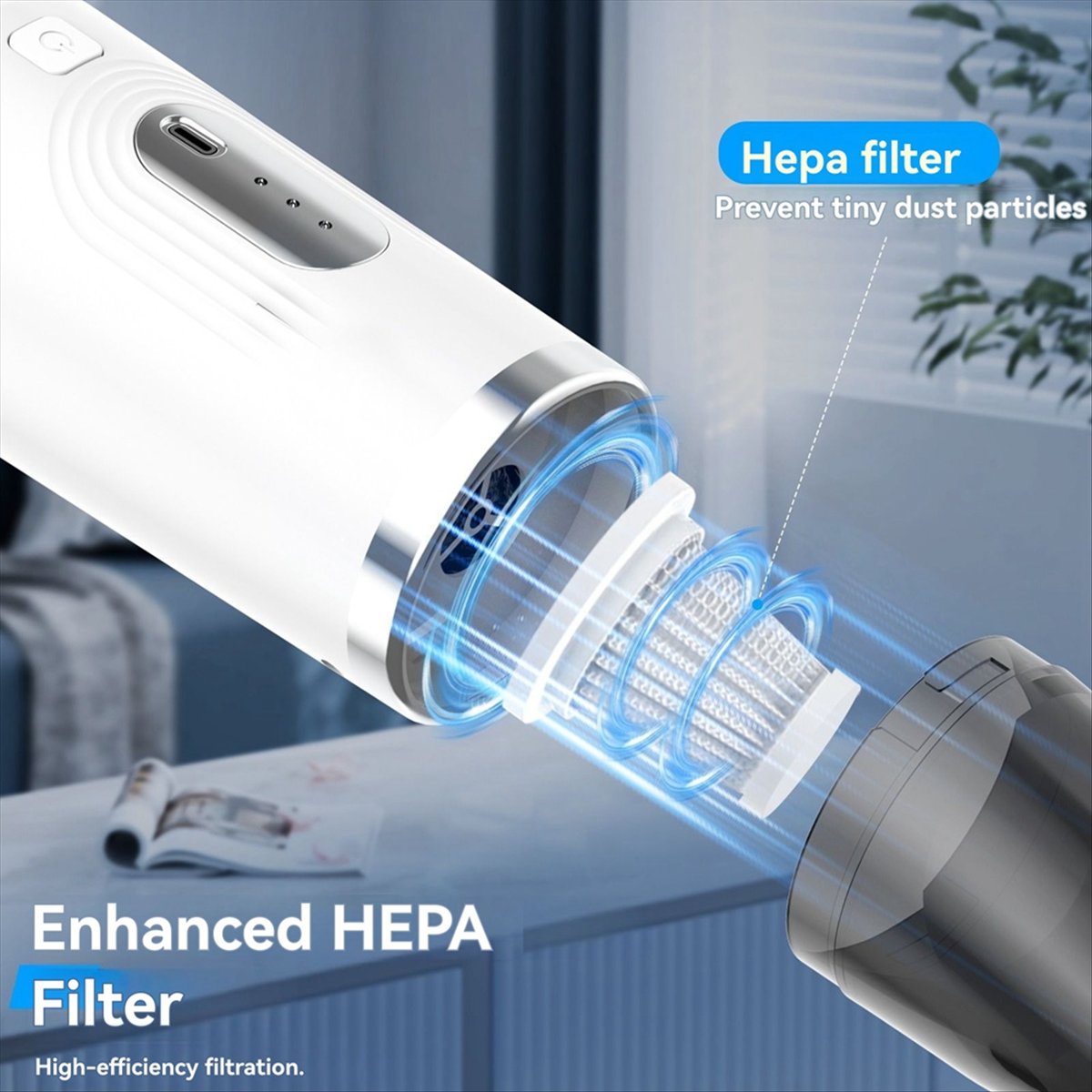 Car Vacuum Cleaner, Large Suct - Furniture Hardware Cleaner recension och pris
