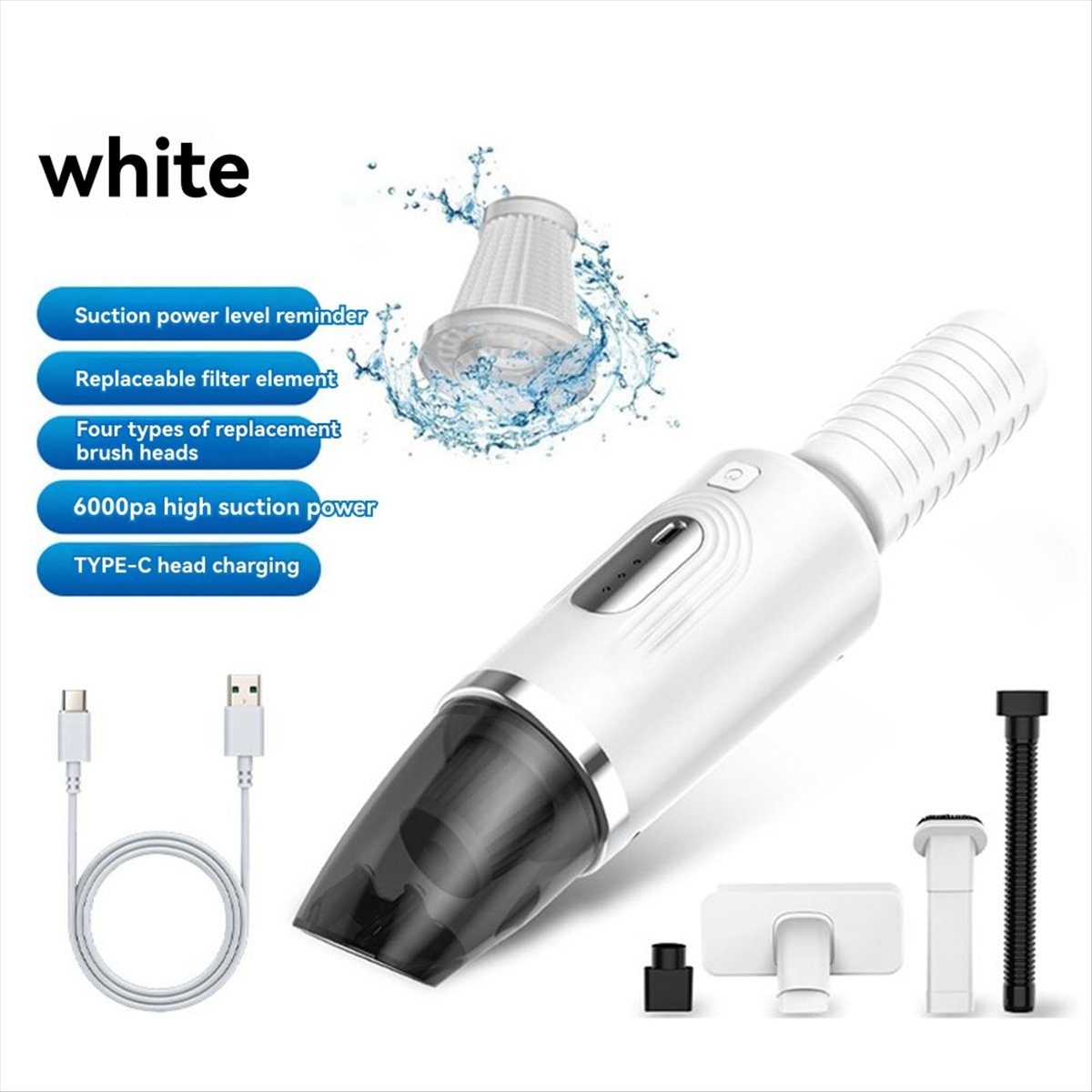 Car Vacuum Cleaner, Large Suct - Furniture Hardware Cleaner recension och pris