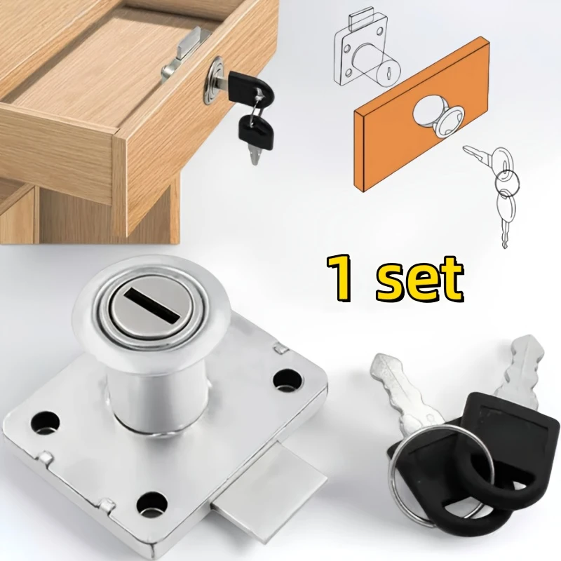 Cabinet Drawer Lock Wardrobe C - Office Furniture Hardware recension och pris
