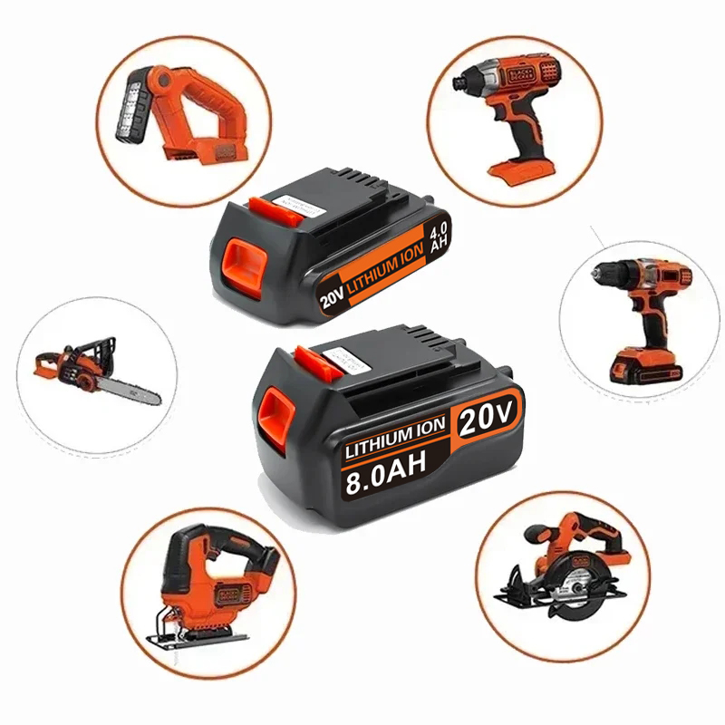 3.0Ah-8.0Ah for Black & Decker - Black+Decker Tool Cordless recension och pris